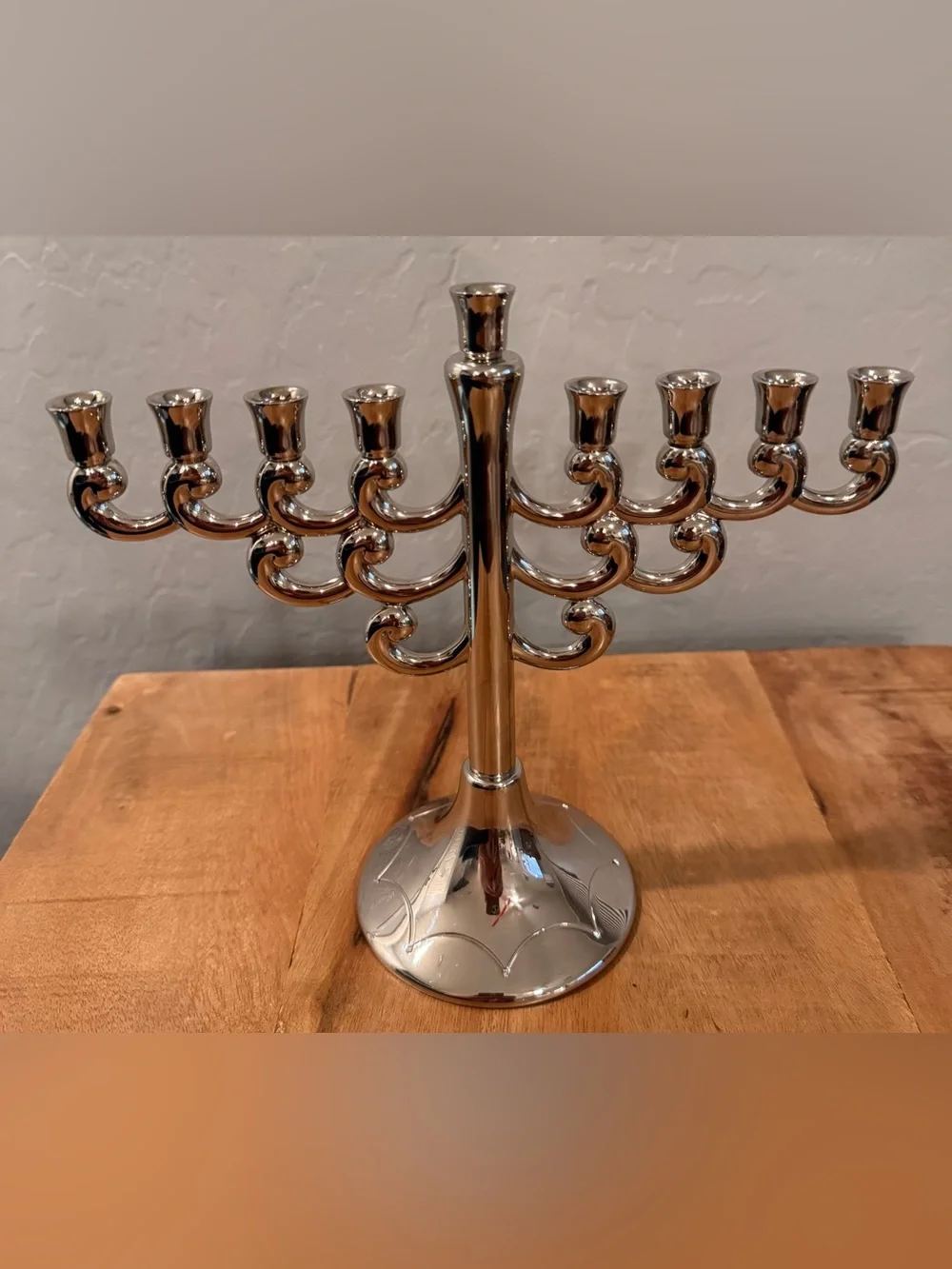 Hanukkah Menorah - with Swarovski crystals.
